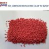 PVC COMPOUND RECYCLED RED COLOR “RC 86501”
