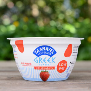 Greek yogurt with Strawberry