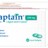Captain Soft Gel 200mg Pack Carton 3D Captain Soft Gel 200mg Pack Carton 3D