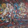 PIC011 Divine Supper 1 – Original Acrylic Painting on convas 170x70cm 3500$