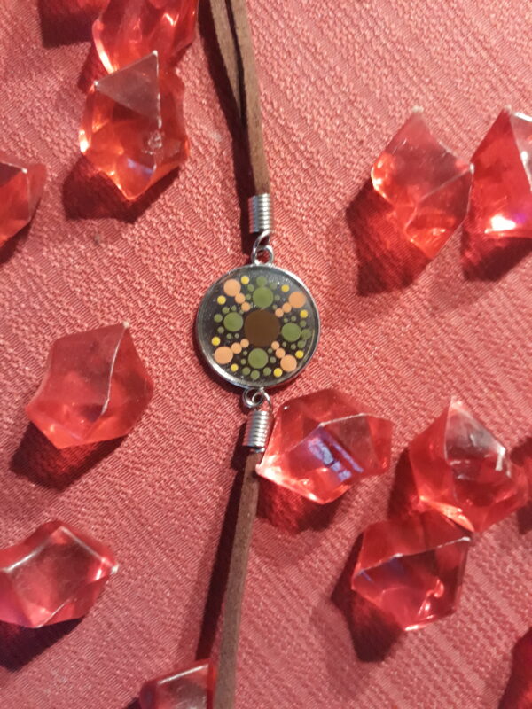 Brown Silver Bracelet Brown Silver Bracelet