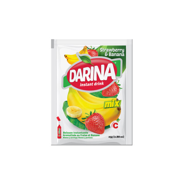 Darina Mix Strawberry & Banana Sachets 25g