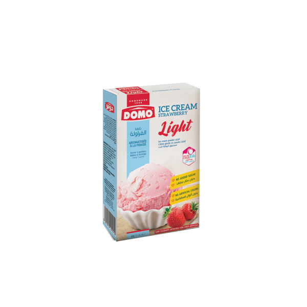 Domo-ice-cream-light Strawberry