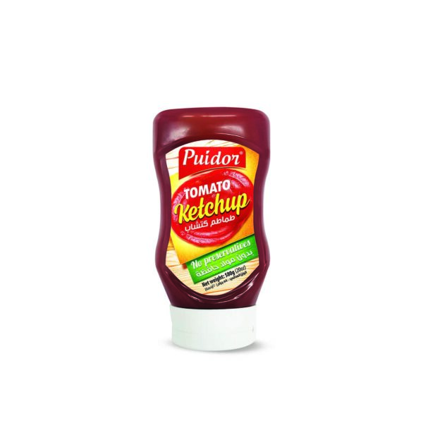 Puidor-squeezable Ketchup 580g