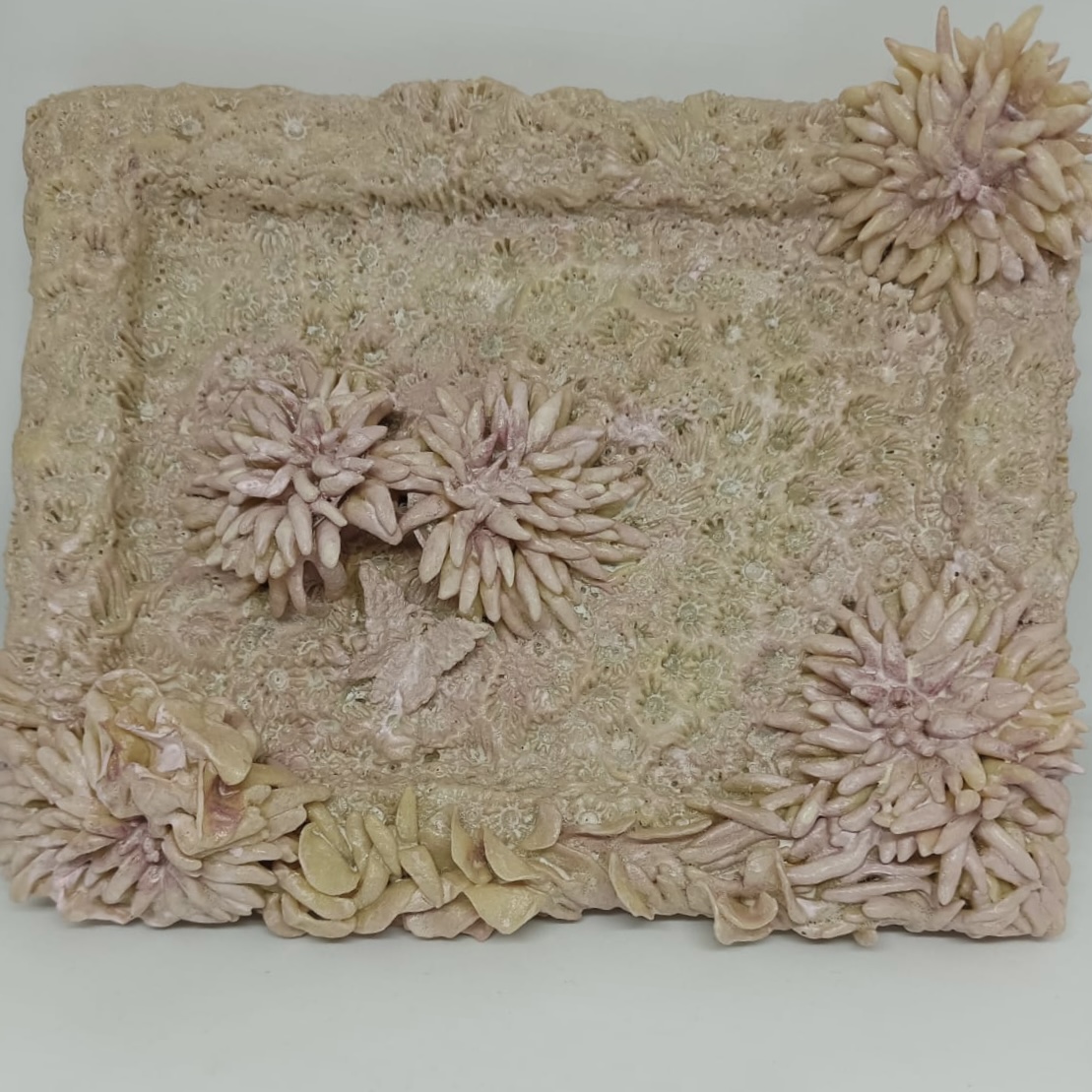 Flower Ceramic Tableau