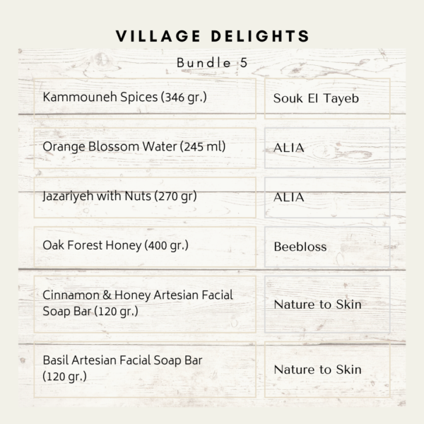 Village Delights – Bundle 5 List