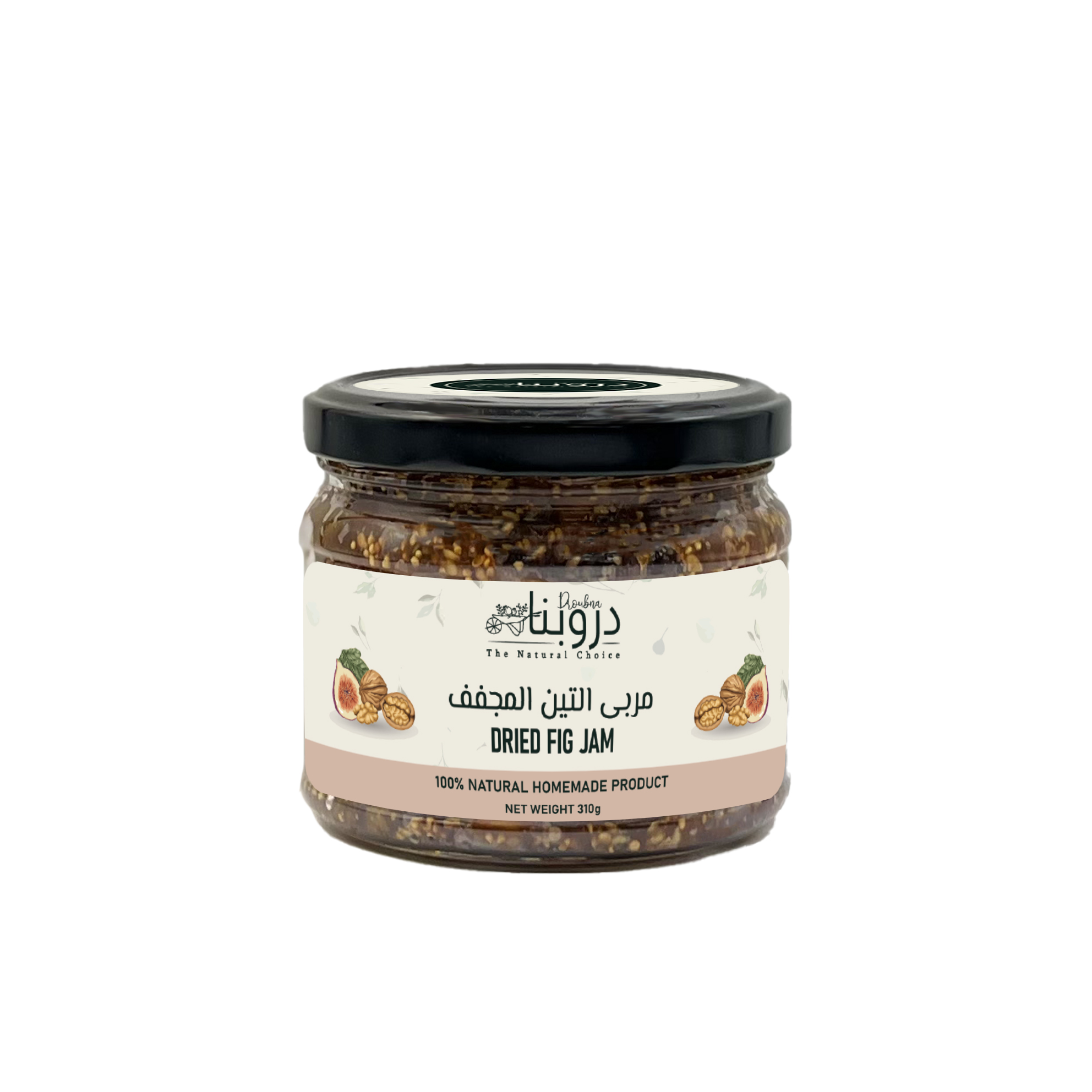 Dried fig jam 310g Font