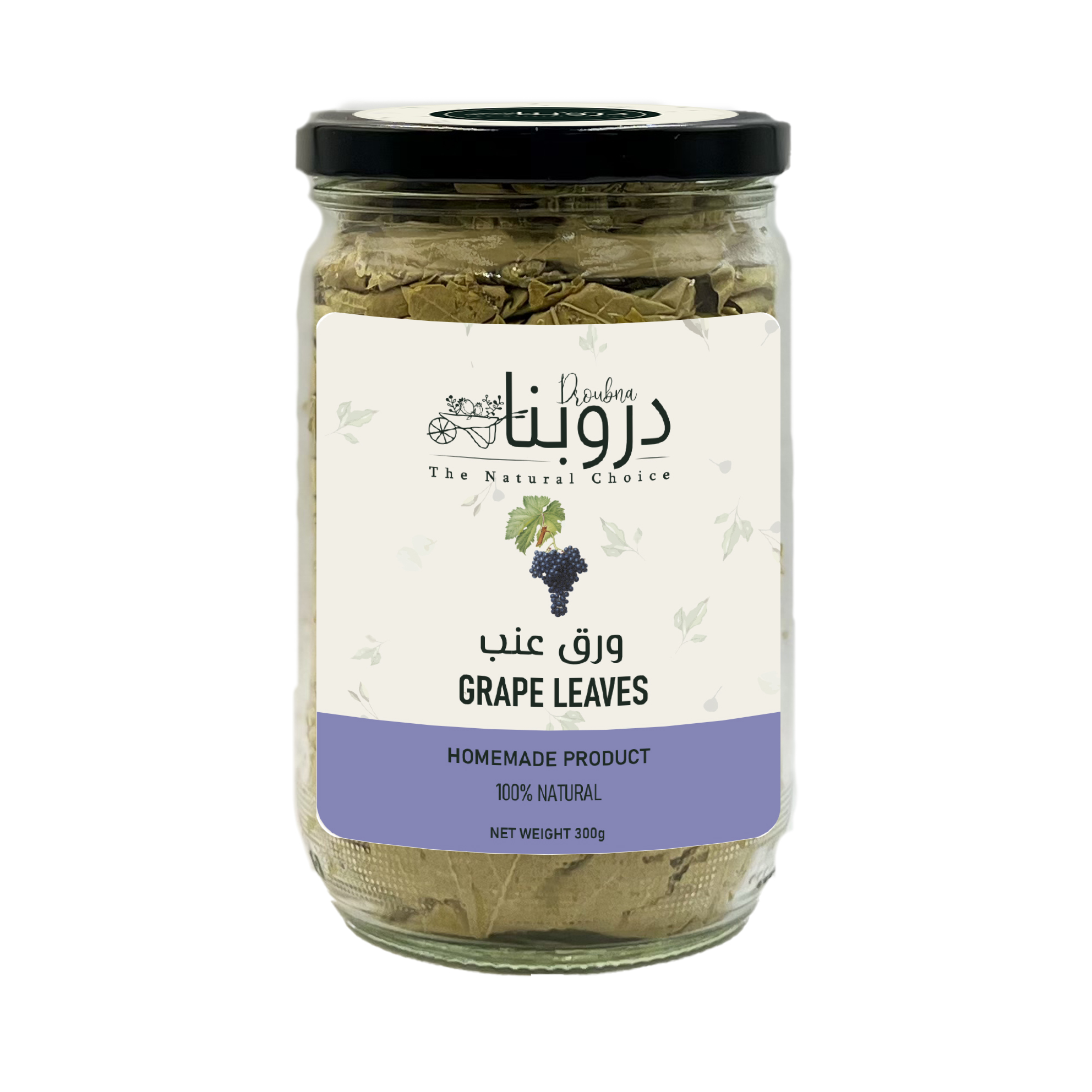 Grape leaves 300g Front Grape leaves 300g Front