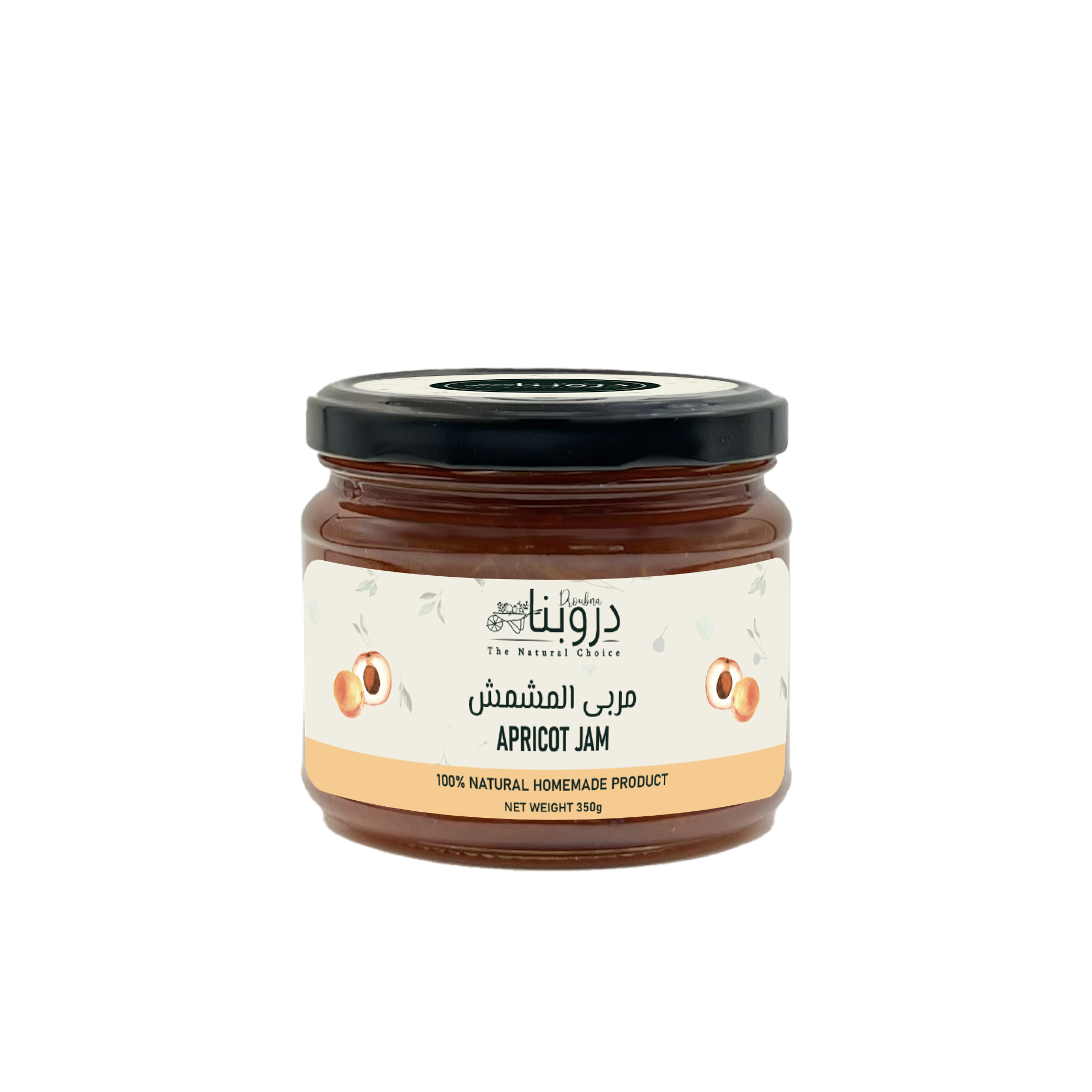 Apricot jam 350g Front Apricot jam 350g Front