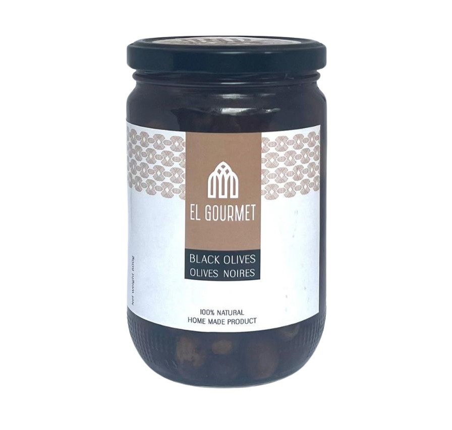 El Gourmet Black Olives 600G El Gourmet Black Olives 600G
