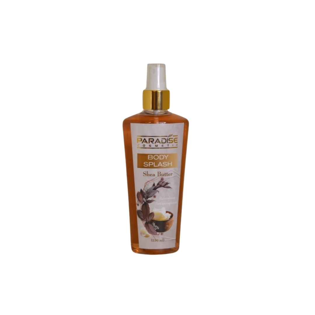 Paradise Cosmetics Shea Butter Body Splash 250ml Paradise Cosmetics Shea Butter Body Splash 250ml