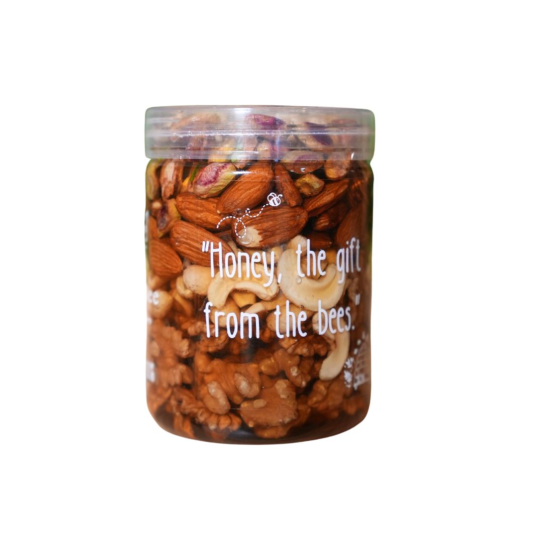 Honey with walnuts 800g Honey with walnuts 800g