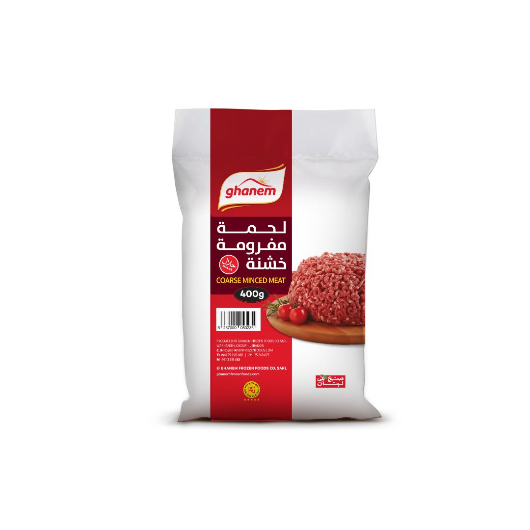 Ghanem Coarse Meat 400g